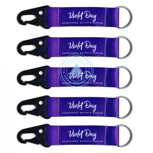 Móc Khóa Vải - Violet-Day